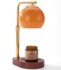 Amber Glass Candle Warmer Lamp Adjustable Height with Timer X746