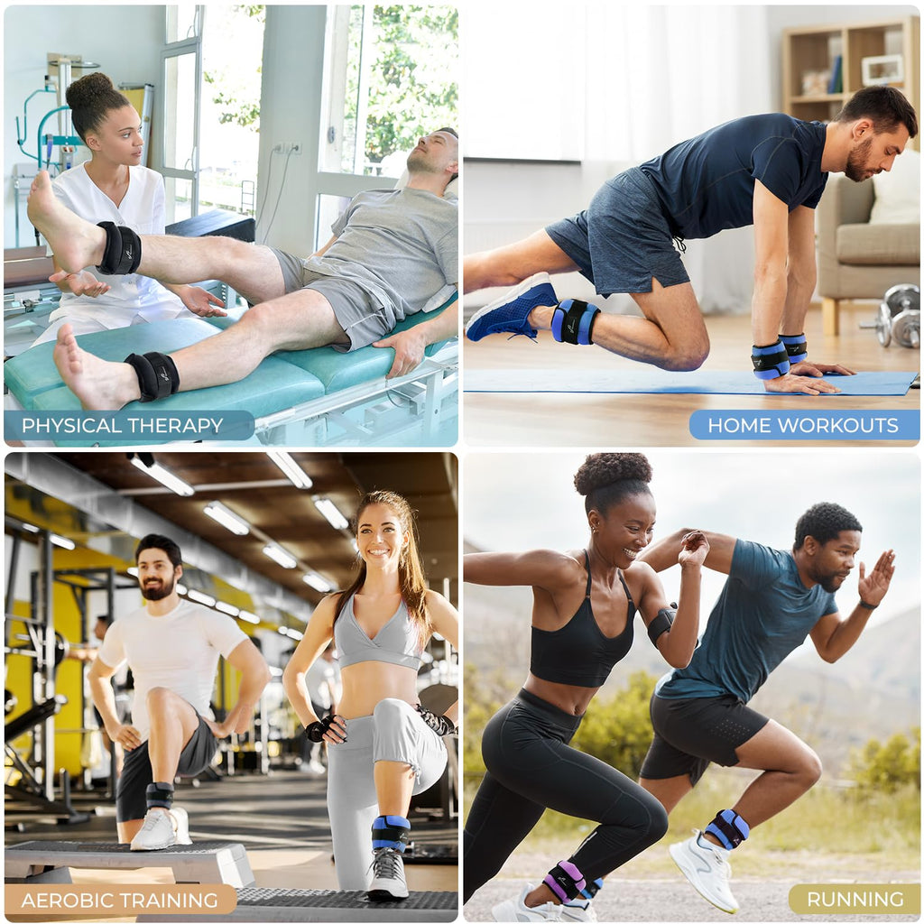 Adjustable Ankle Weights with Removable Weights J155125