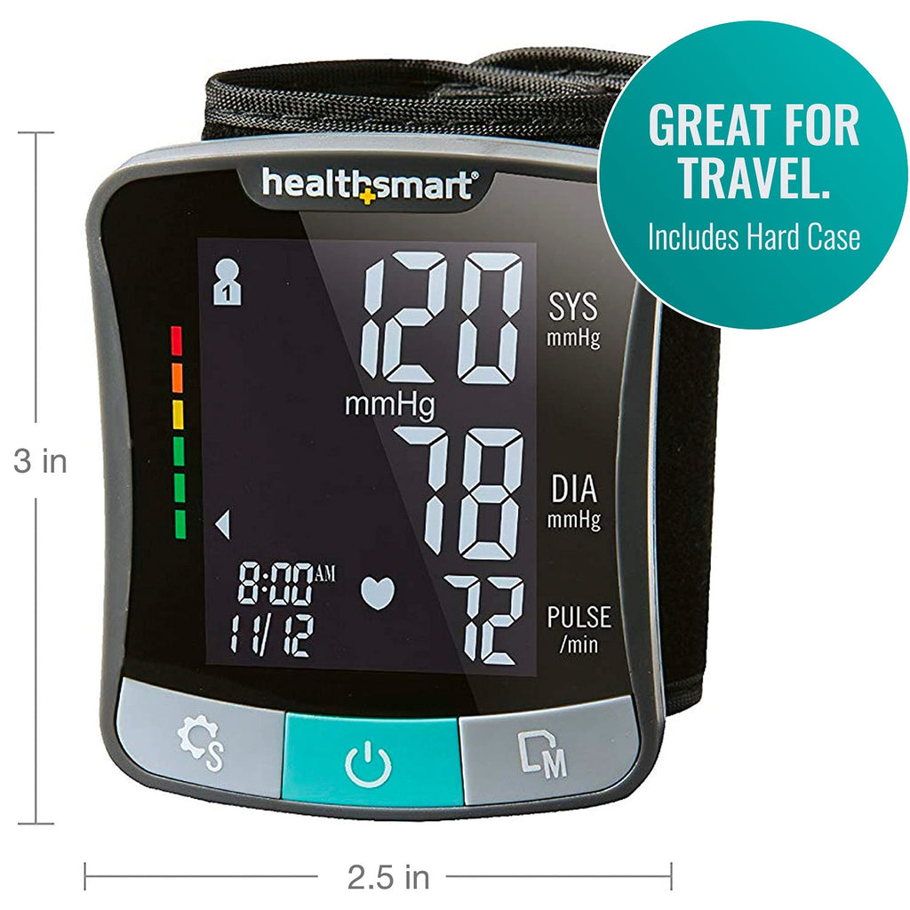 Digital Wrist Blood Pressure Monitor with Cuff H27849