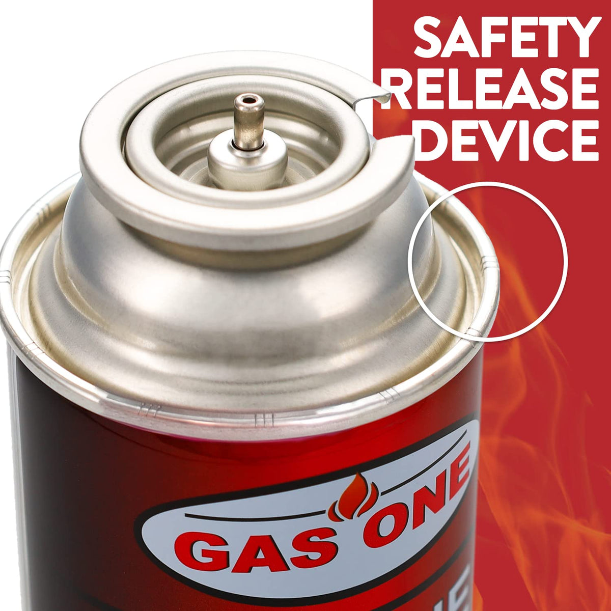 4 Pack 8oz Camping Fuel Canisters Q51571