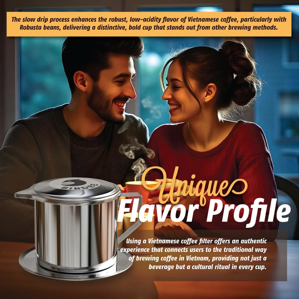 Vietnamese Coffee Dripper 12 oz Stainless Steel A9327
