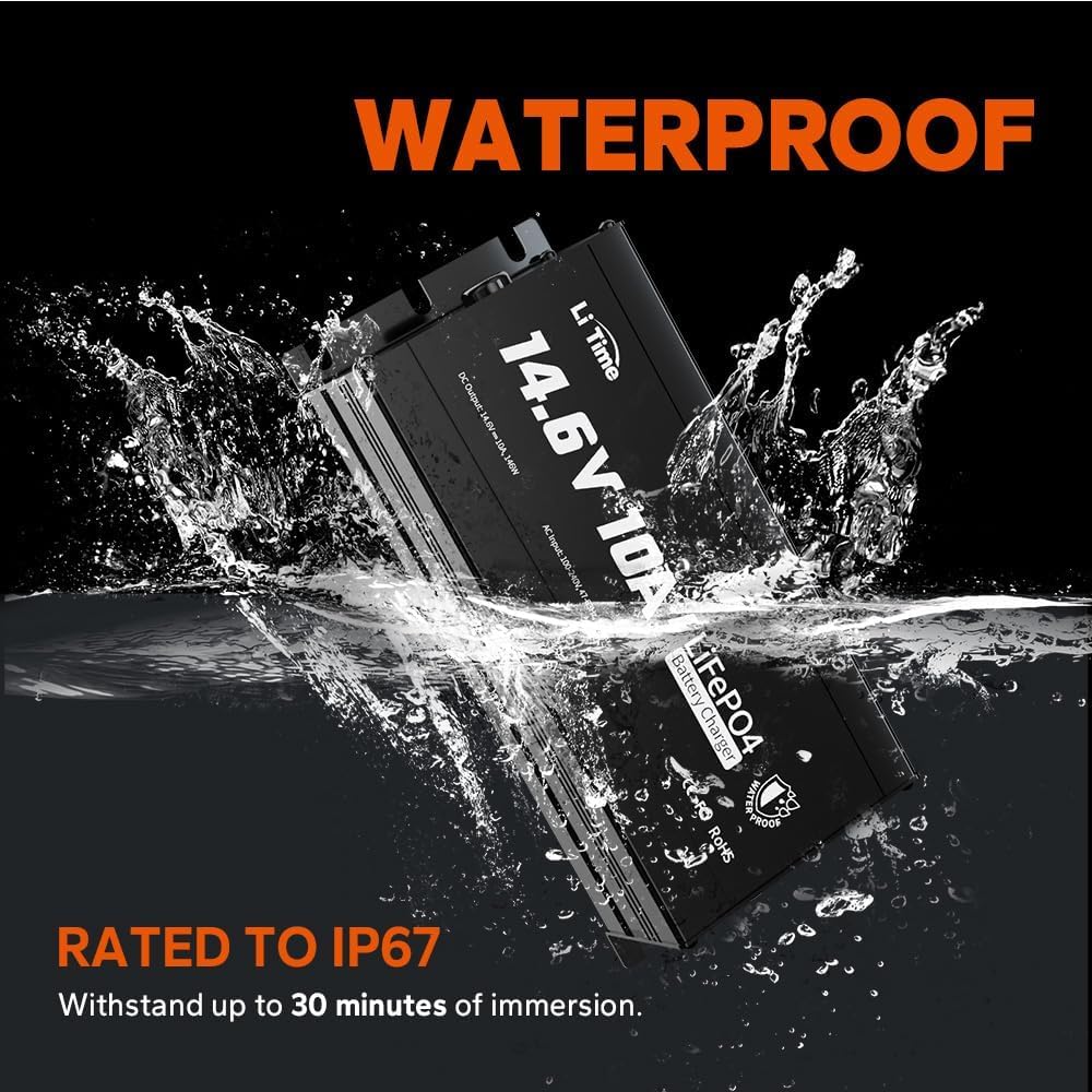 12V 100Ah LiFePO4 Battery with Charger T228