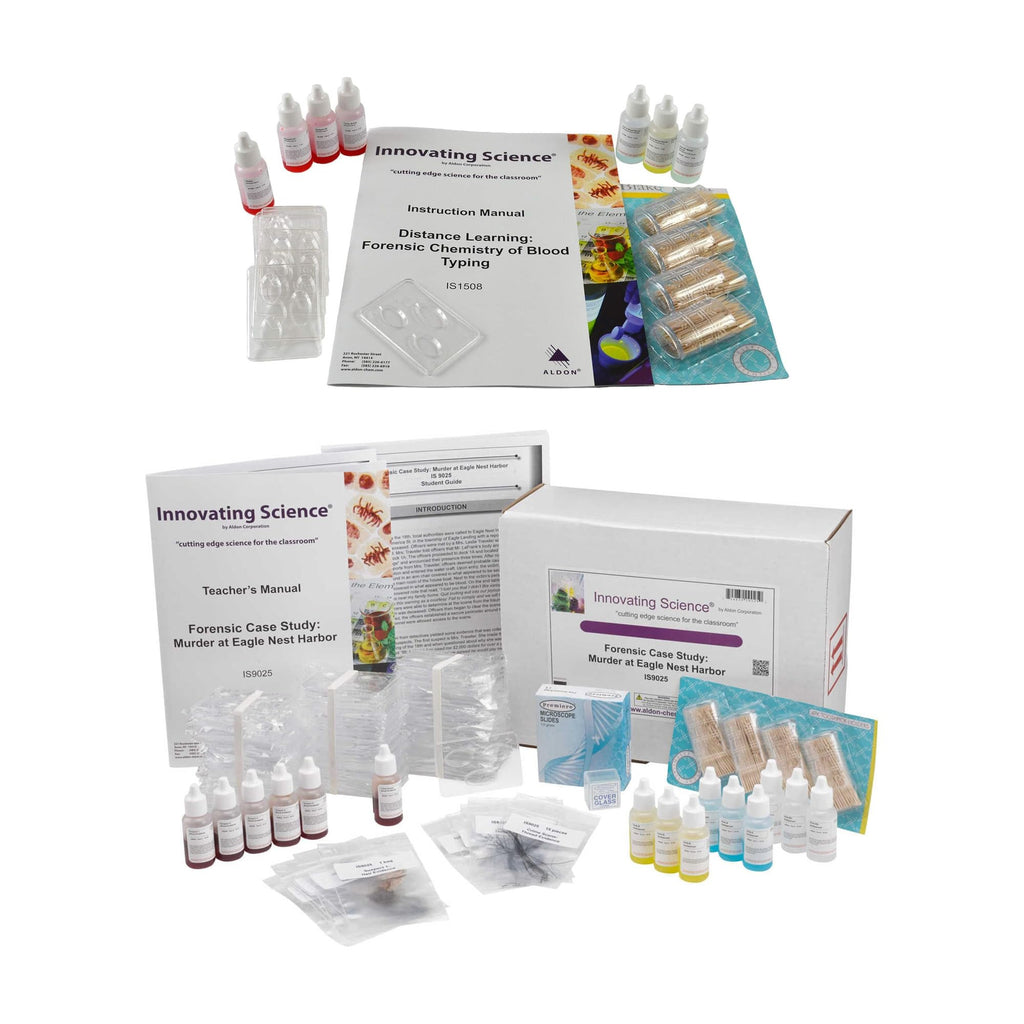 Blood Typing Kit & Murder Mystery Lab Set, 2 Pc G27834