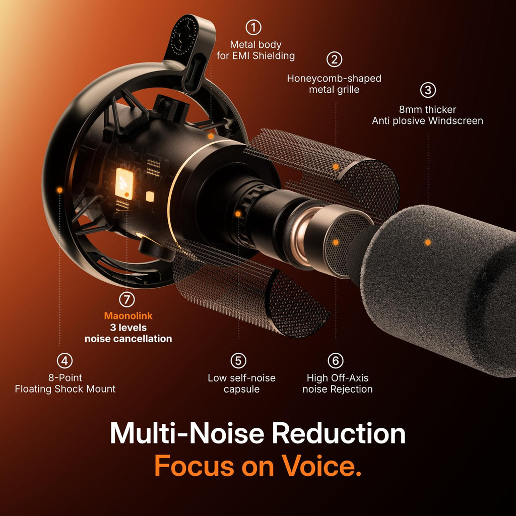 Hybrid Wireless Podcast Microphone K410