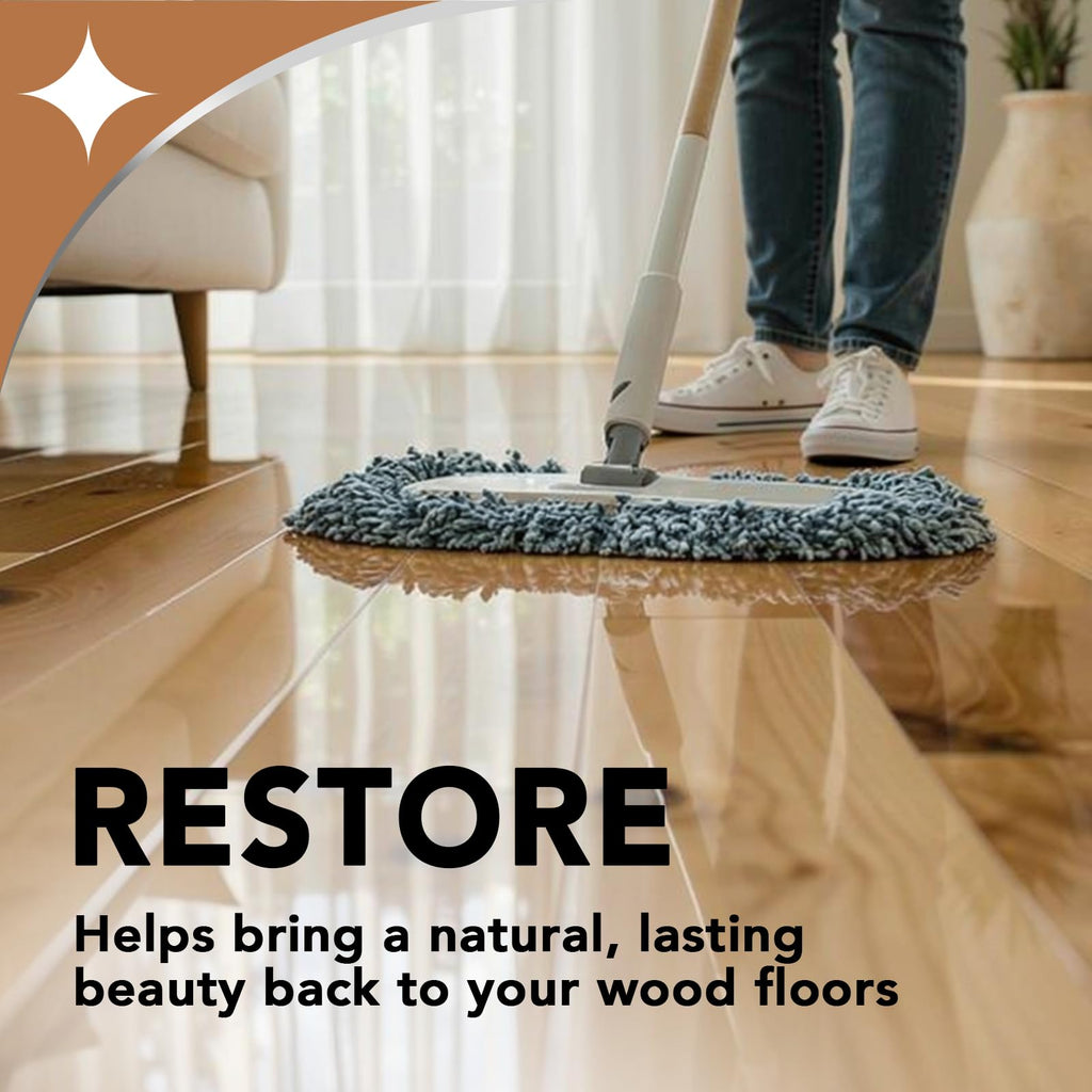 Wood Floor Polish and Restorer 32 Oz G942852