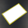 Glass Top Upper Screen Frame Lens Cover LCD Screen Protector with Adhesive for 3DS XL/New 3DS XL LL Console (Yellow) Q225