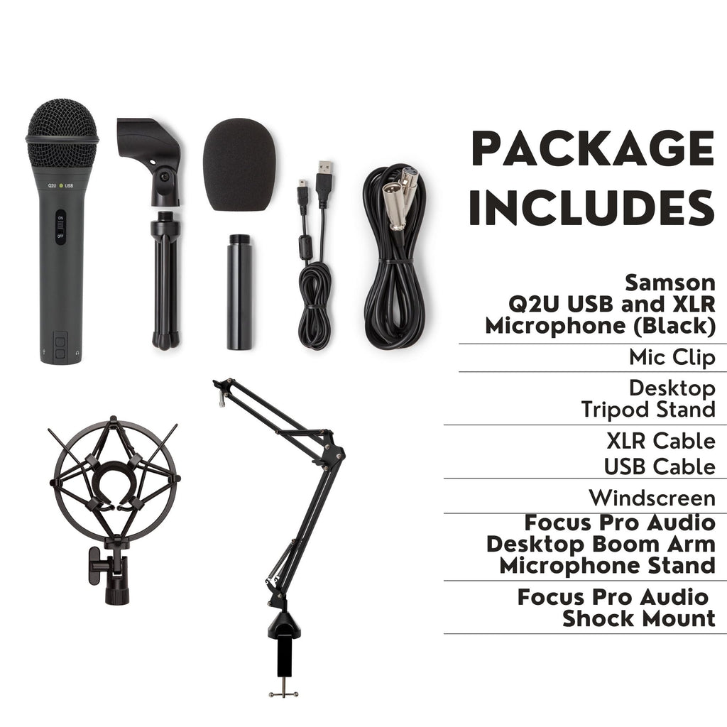 Handheld Dynamic XLR/USB Microphone J9341