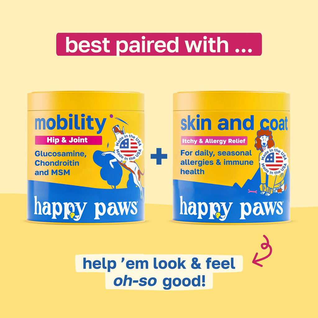 Hip and Joint Supplement for Dogs, 200 Soft Chews F3899