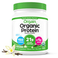 Organic Vegan 21g Protein Powder Vanilla Bean 1.02 lb I658