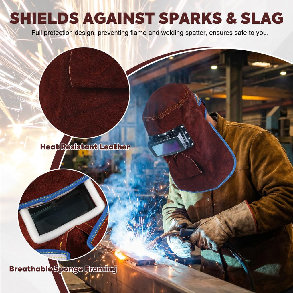Welding Helmet Mask with Flip Open Lens M8530
