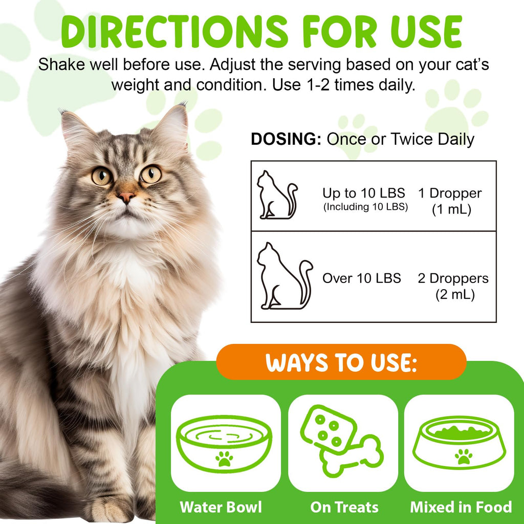 Natural Cat Hairball Treatment with Vitamins U69584