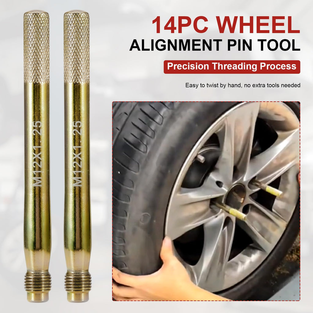 14Pcs Wheel Hanger Alignment Pin Guide Tool Set L94360