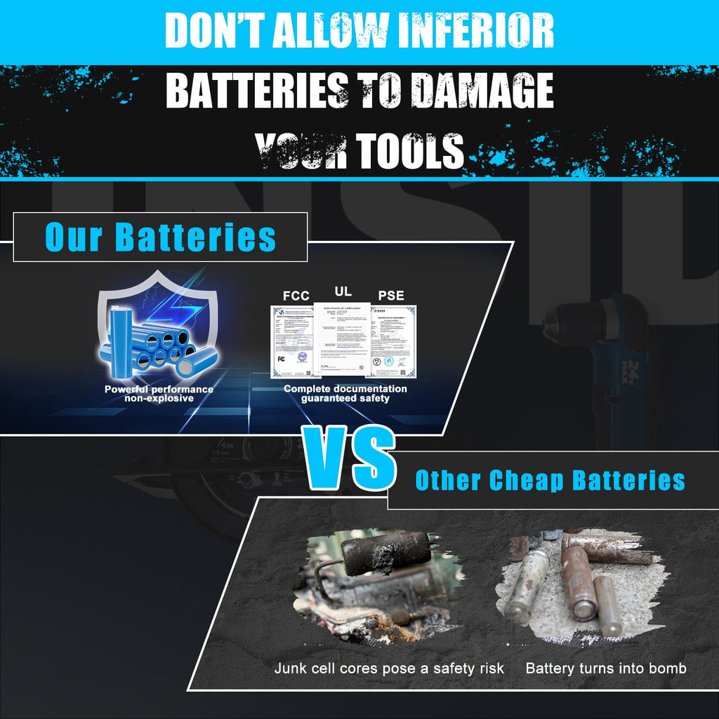 40V 4.0Ah Lithium Ion Cordless Power Tool Battery R552