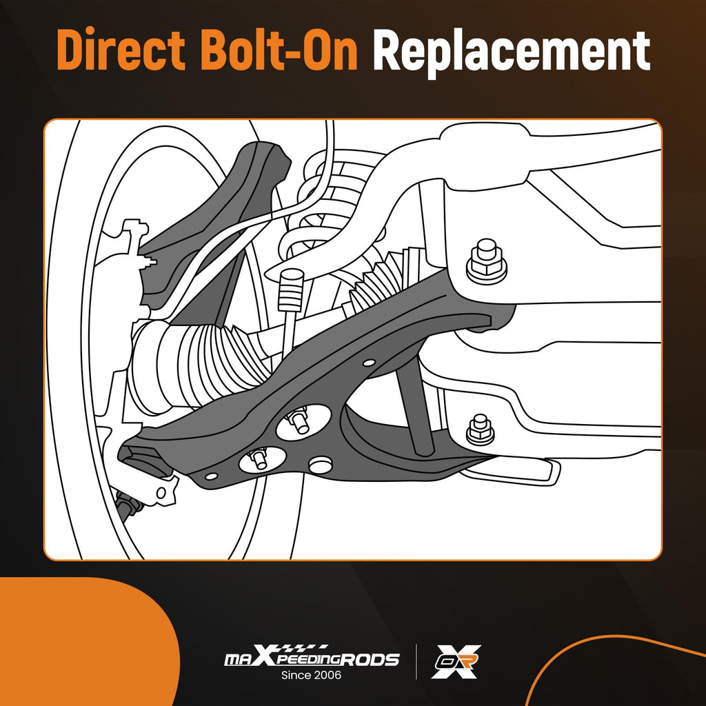 2Pc Front Lower Control Arms C58705