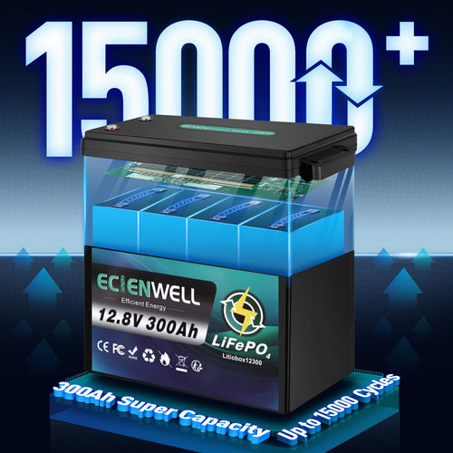 12V 600Ah LiFePO4 Battery with 200A BMS X9675