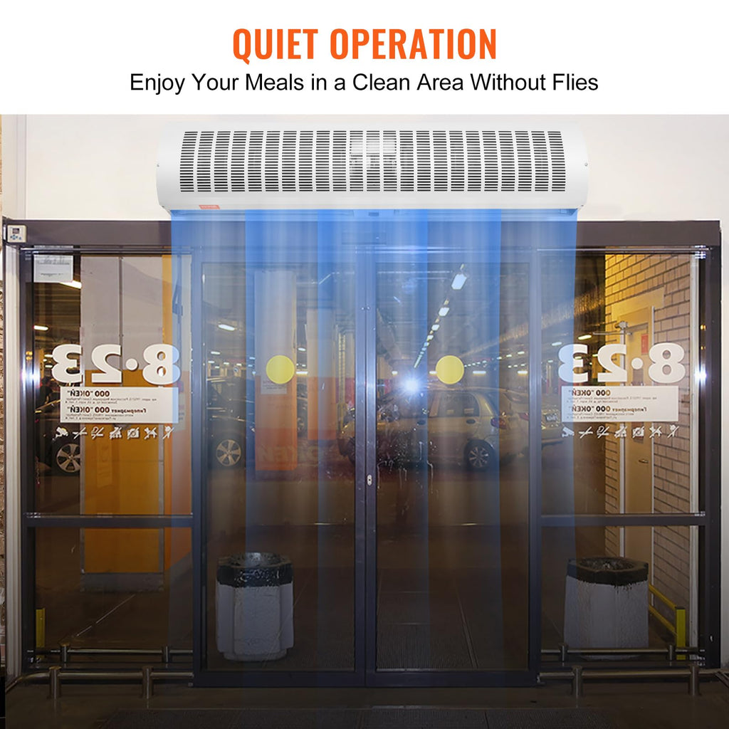 42" 2 Speeds 1350CFM Wall Mounted Indoor Air Curtain F282578