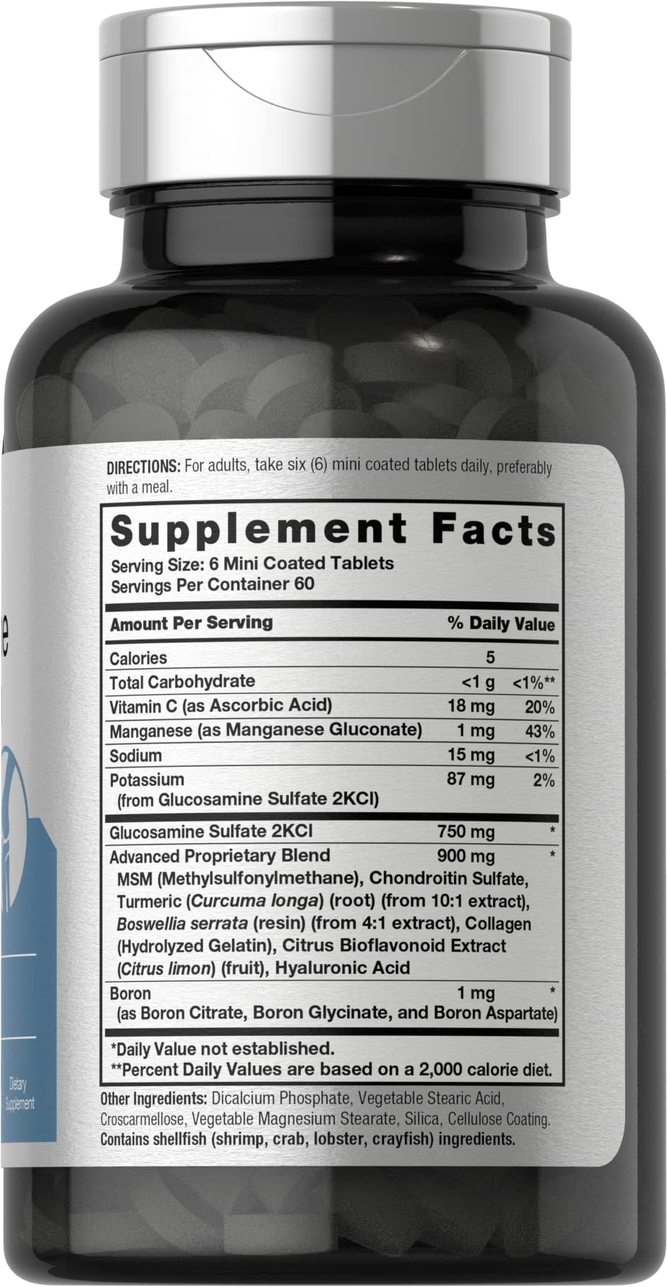 Glucosamine Chondroitin MSM Turmeric 360 Tablets P459