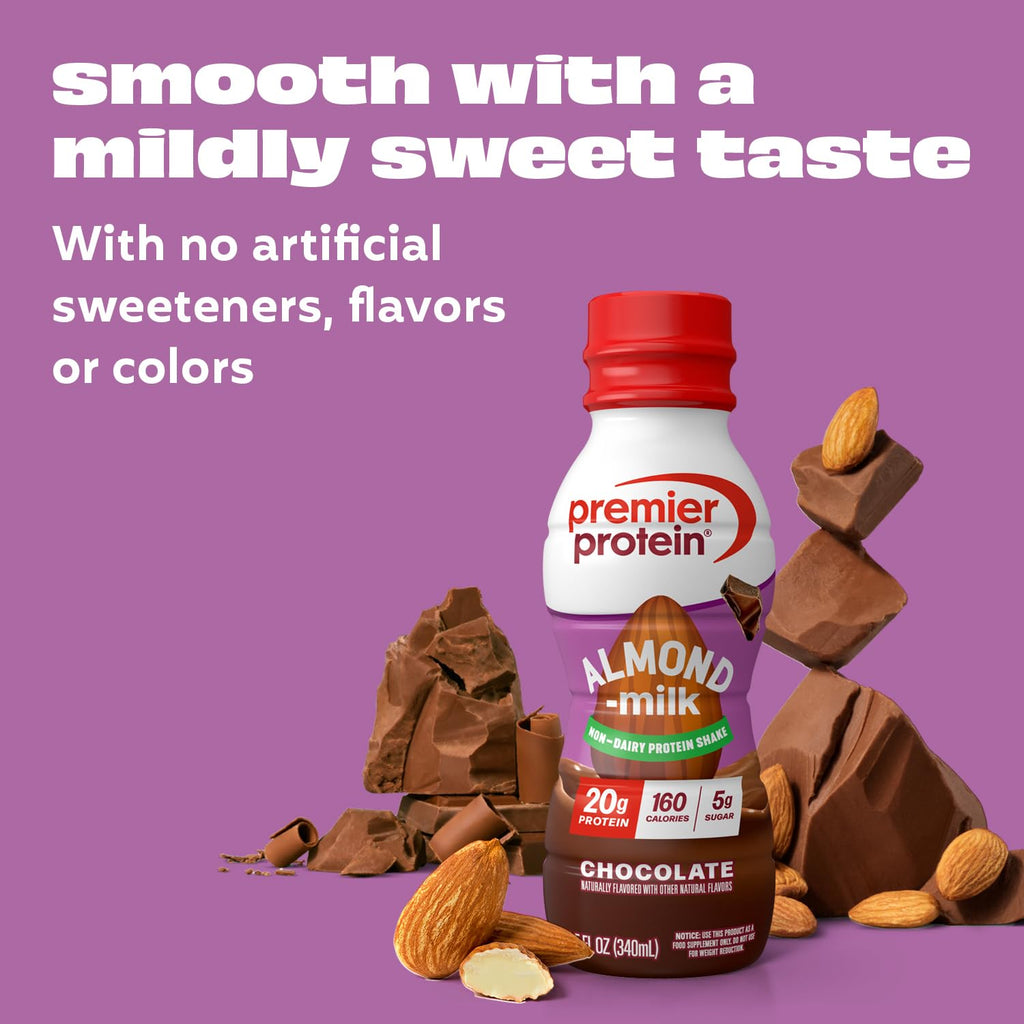 Chocolate Almondmilk Protein Shake 12 Pack Z408