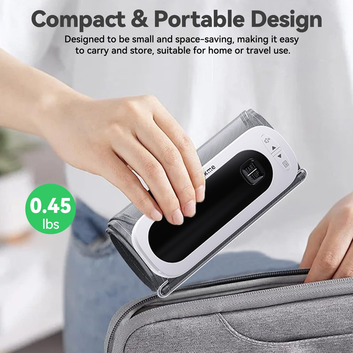 Rechargeable Automatic Upper Arm Blood Pressure Monitor S186229