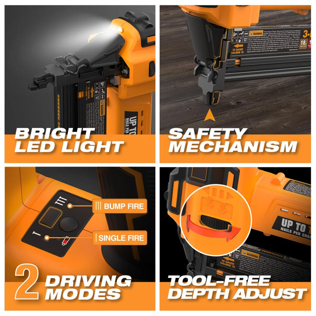 Cordless 3-in-1 Nailer Kit S550090