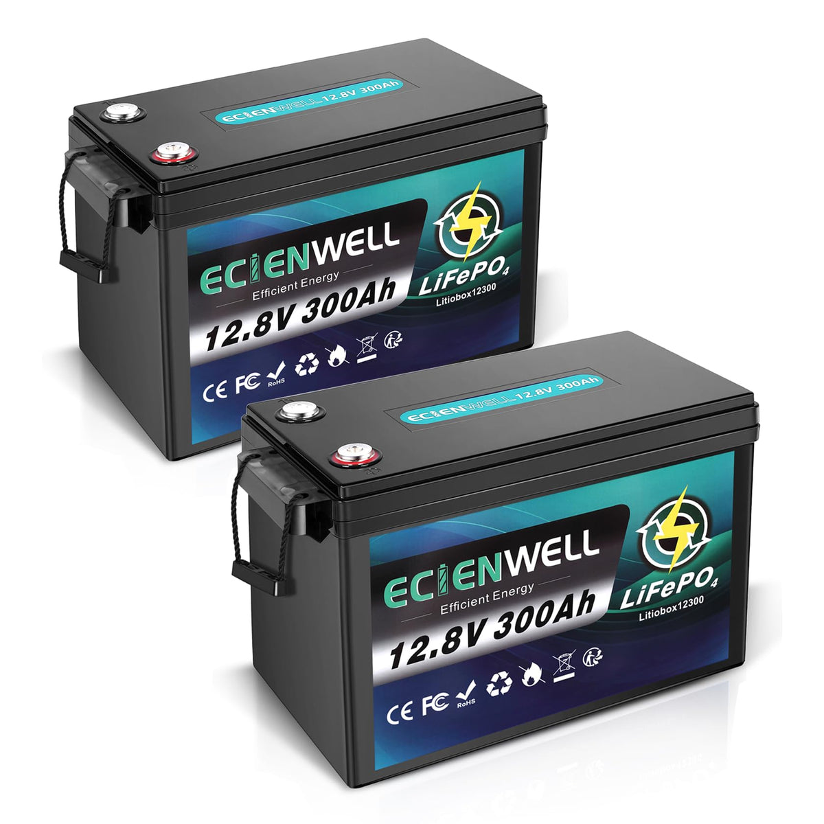 12V 600Ah LiFePO4 Battery with 200A BMS X9675