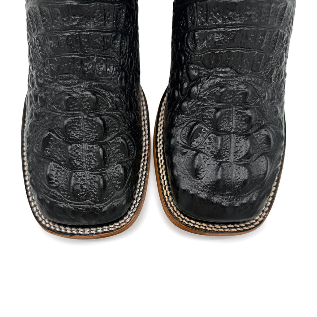 Mens Leather Square Toe Cowboy Boot Z3296