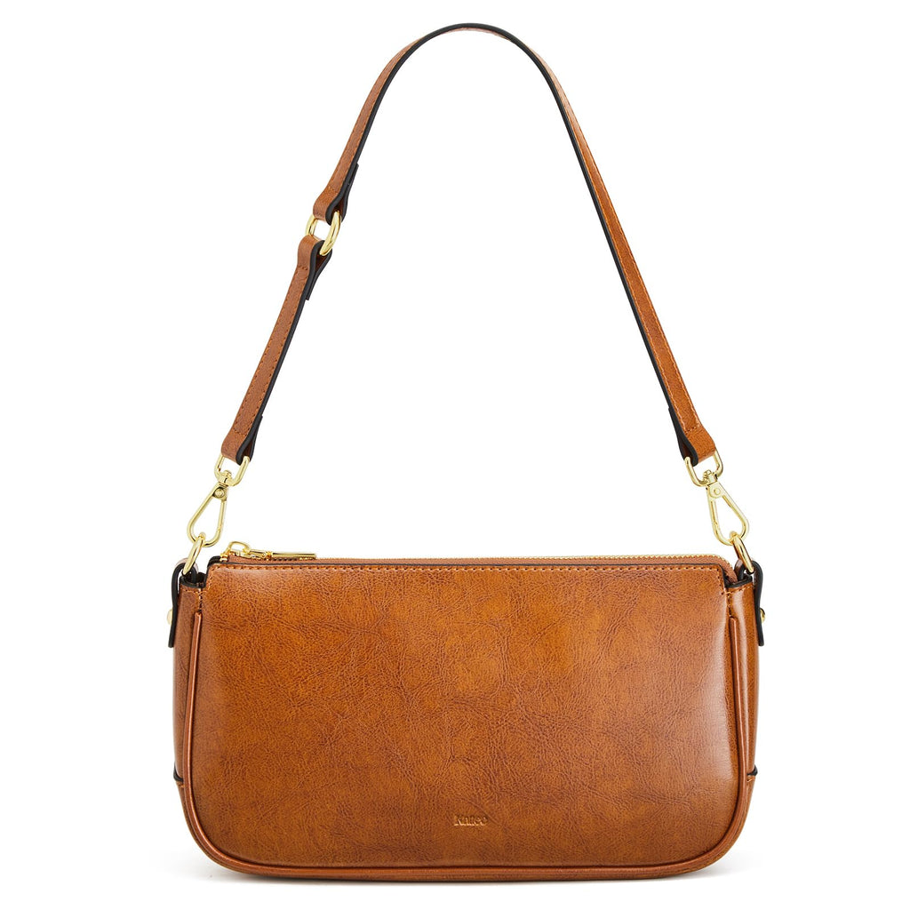 Leather Crossbody Bags with 2 Straps L2699