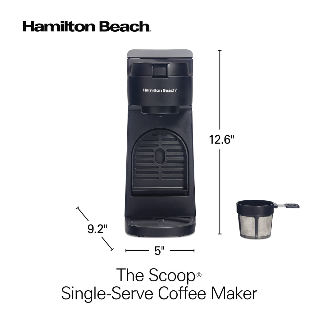 Single Serve Coffee Maker Black D19378