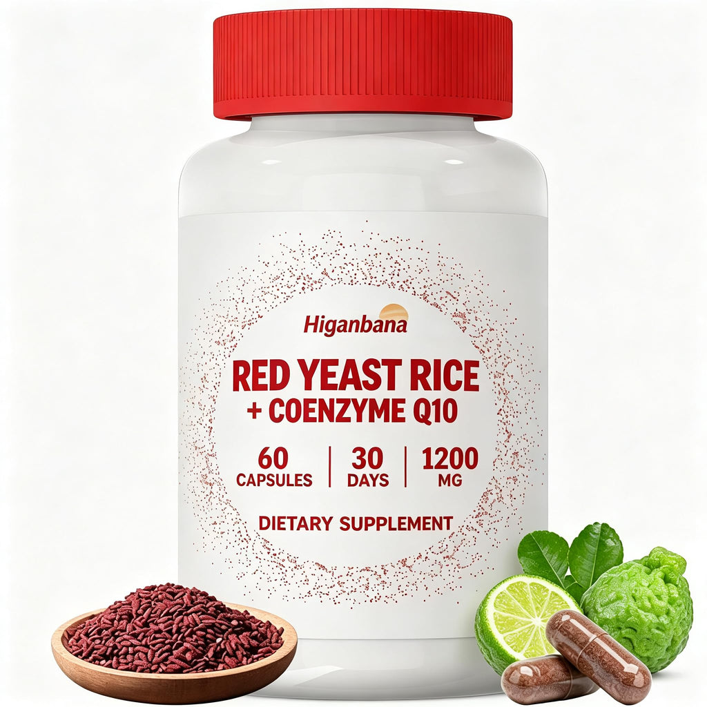 Red Yeast Rice CoQ10 Citrus Bergamot 60 Capsules S49206