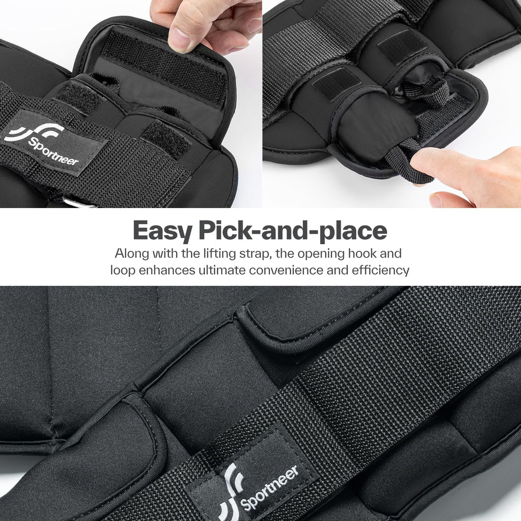 Adjustable Ankle Weights with Removable Weights J155125
