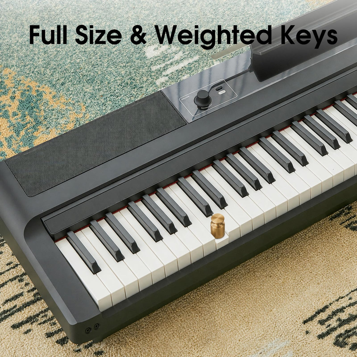 88-Key Weighted Hammer Action Digital Piano Keyboard O30475