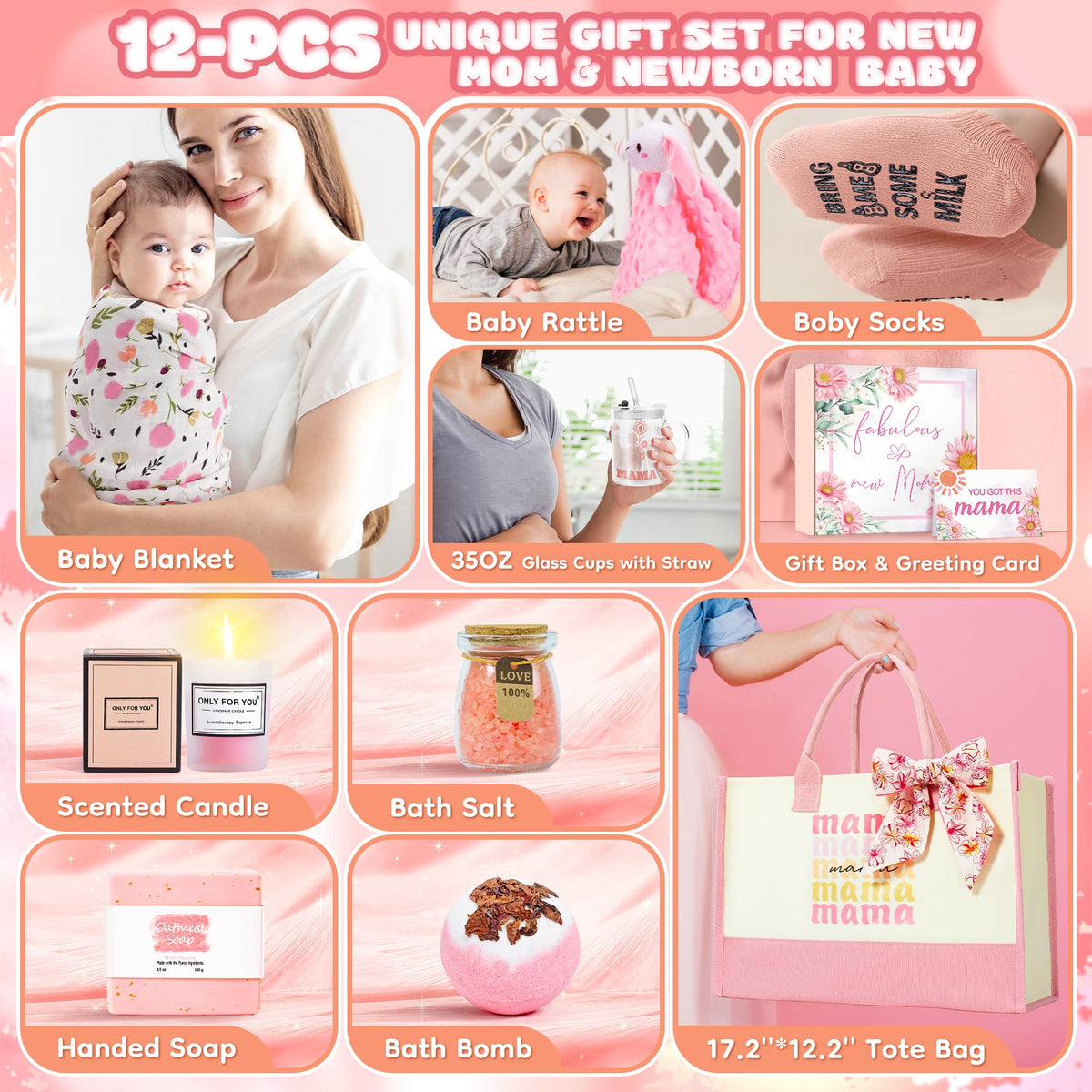Baby Girl Gift Set for Newborn M943802