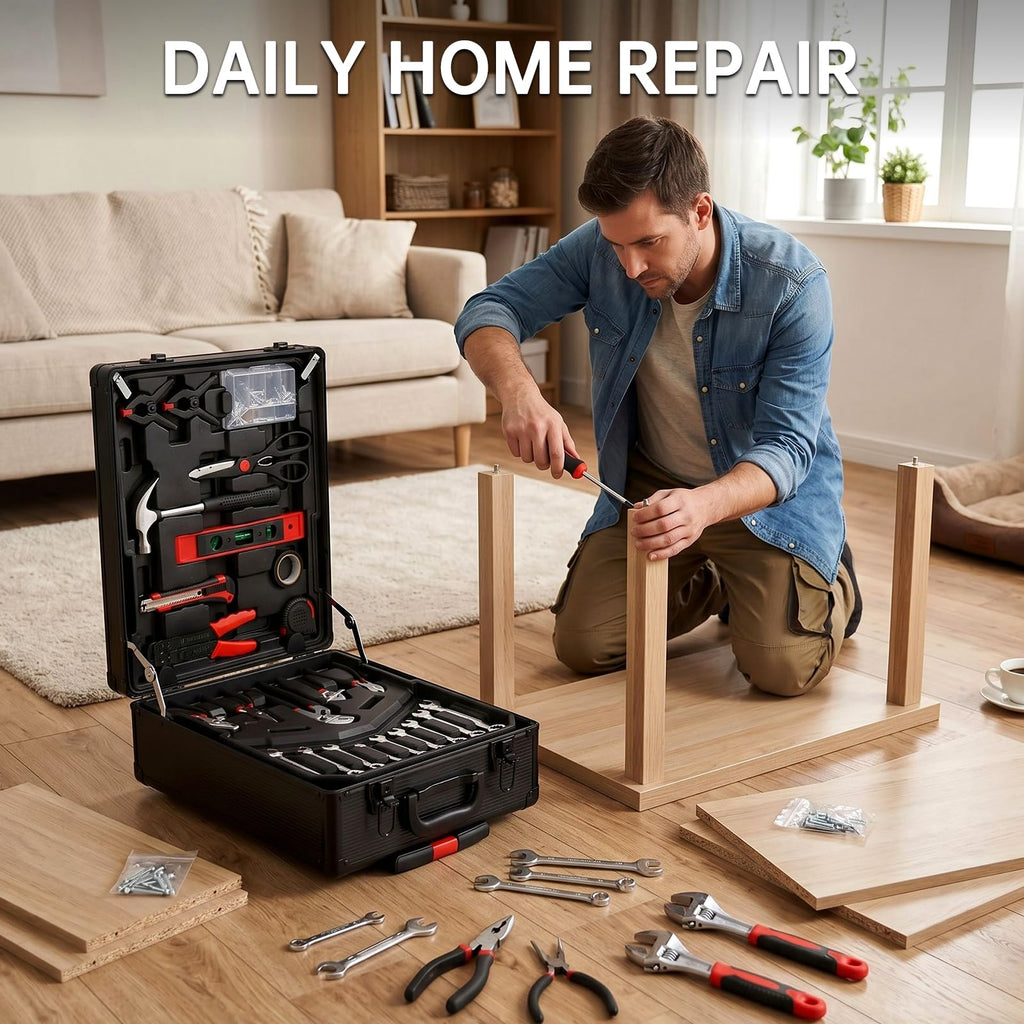 799-Piece Mechanic Tool Set with Rolling Tool Box M83686