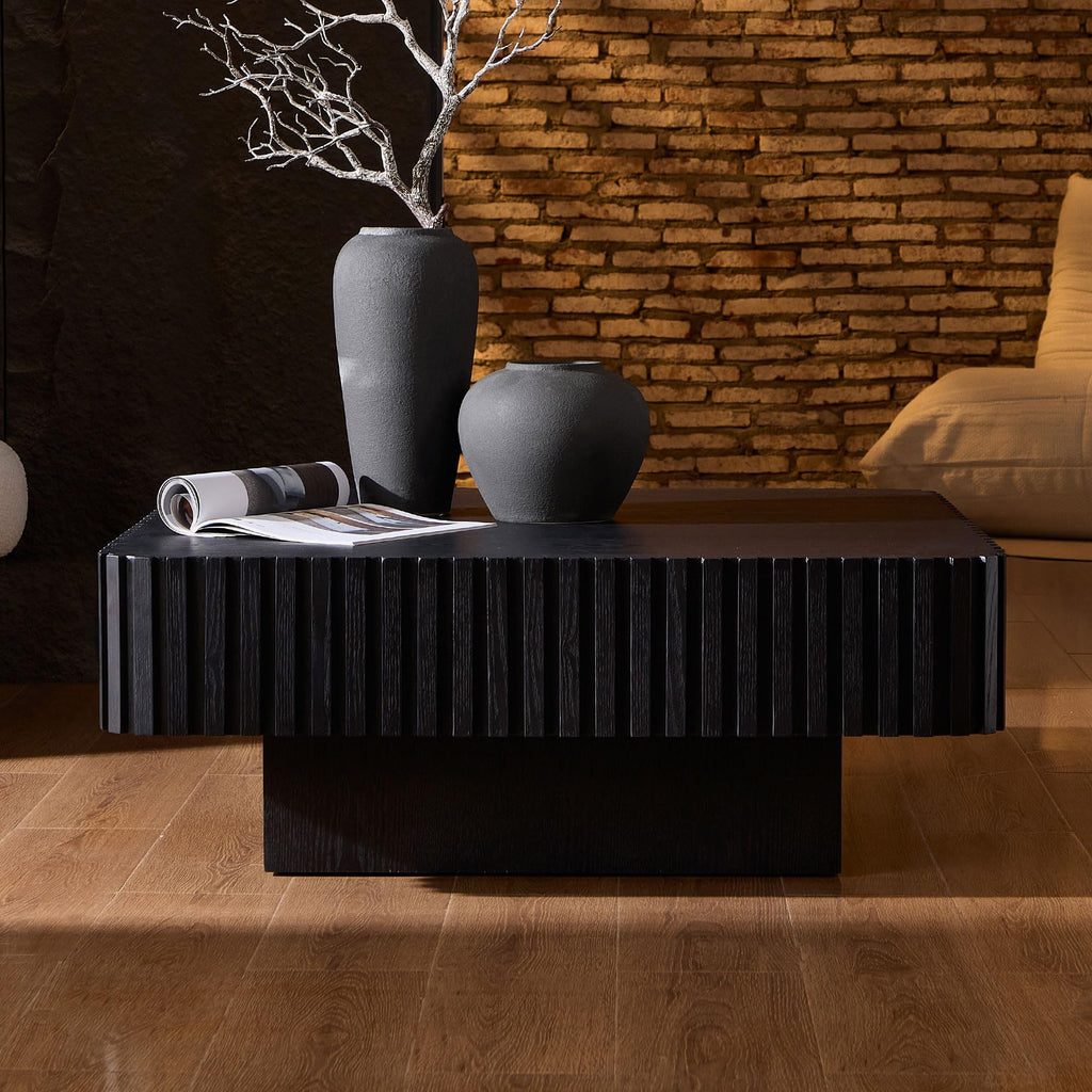 35.43" Square Wood Coffee Table T832722