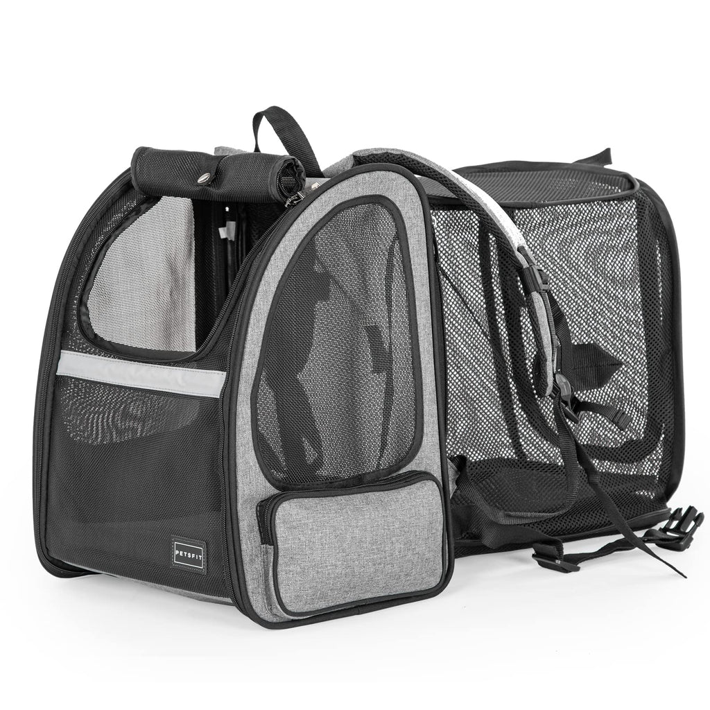 Dog Backpack Carrier with Fleece Mat N332295