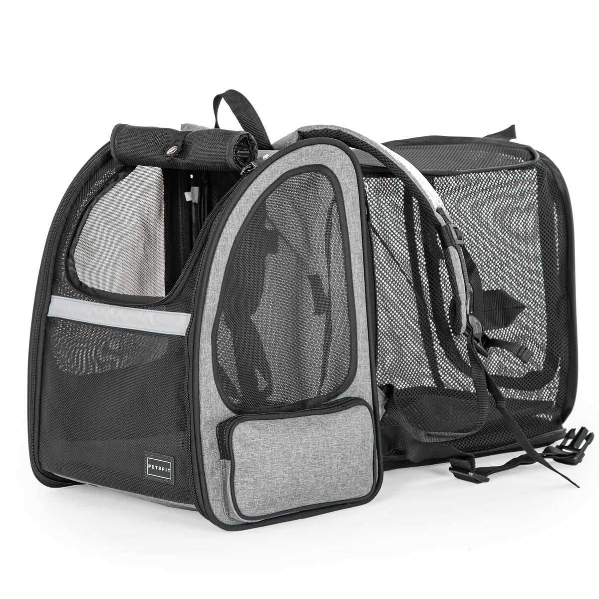 Dog Backpack Carrier with Fleece Mat N332295