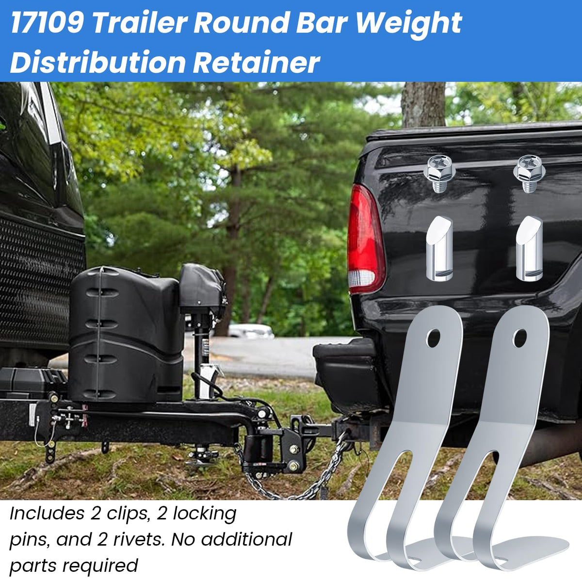 Weight Distribution Hitch Retainer Kit P6528