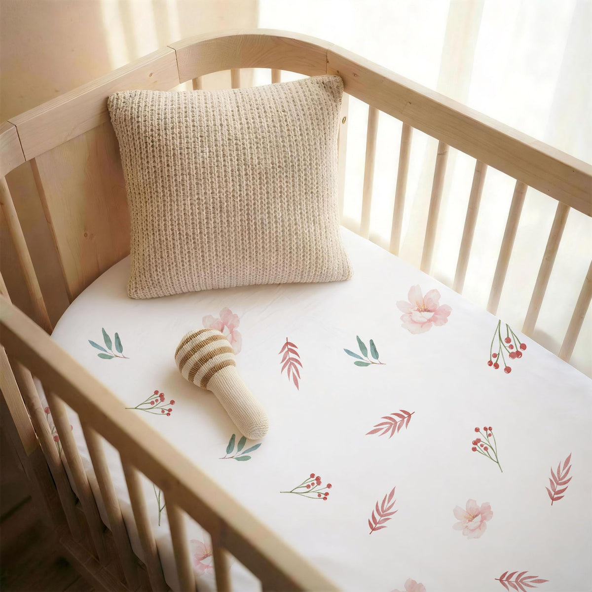 Baby Bedside Sleeper Bassinet Sheets 33x20 Inch 4 Pack N61161