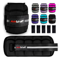 Adjustable Ankle Weights 1 Pair 10 lbs Set X21881