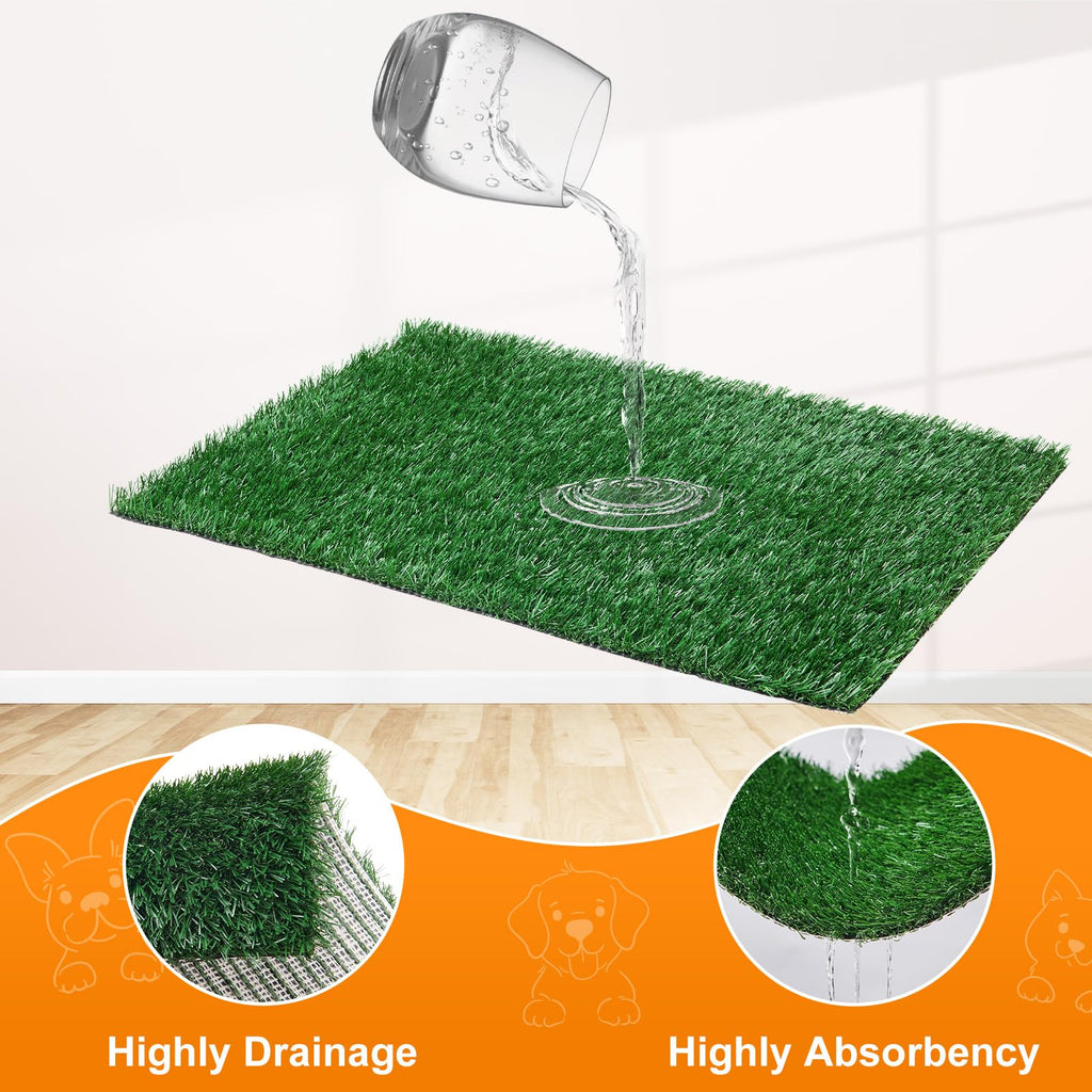 Dog Grass Pad with Tray 16x20in O580132