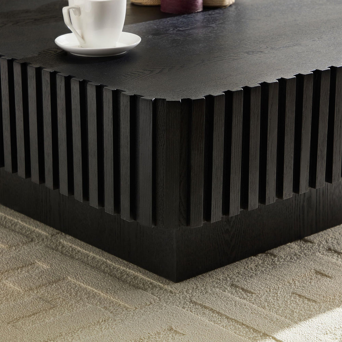 35.43" Square Wood Coffee Table T832722