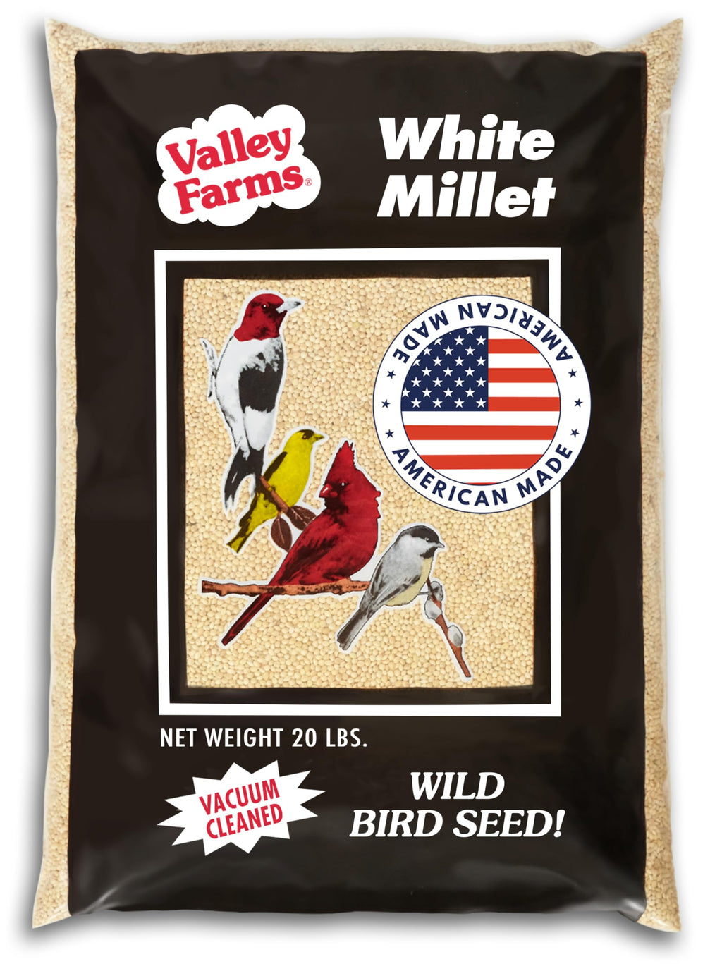 White Millet Wild Bird Seed 20 LB M7901