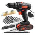 20V Cordless Drill Set with 42 Accessories J733