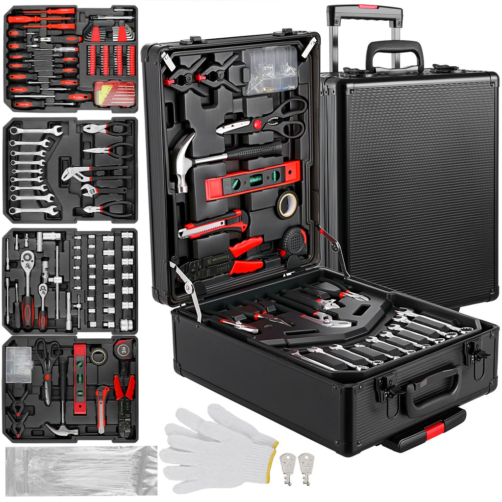 799-Piece Mechanic Tool Set with Rolling Tool Box M83686