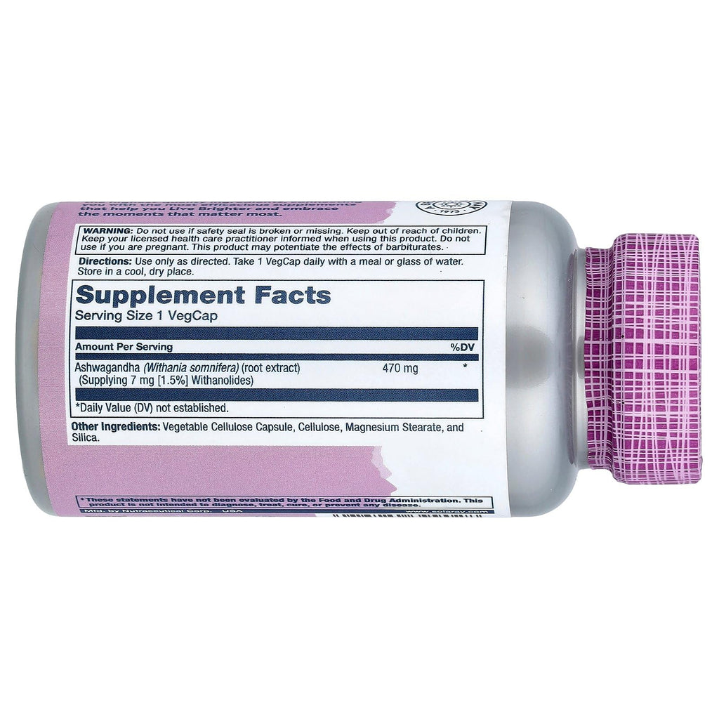 Ashwagandha 470 mg 60 VegCaps T862009
