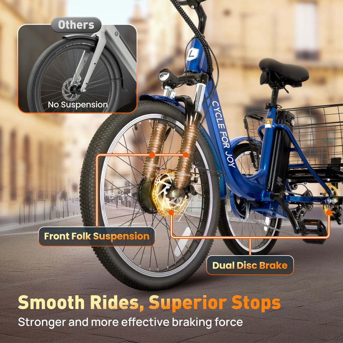 3 Wheel Electric Tricycle P9355