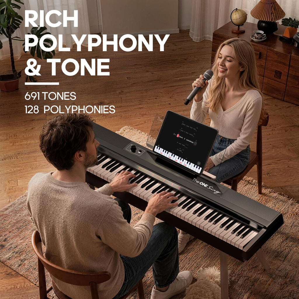 88-Key Weighted Hammer Action Digital Piano Keyboard O30475