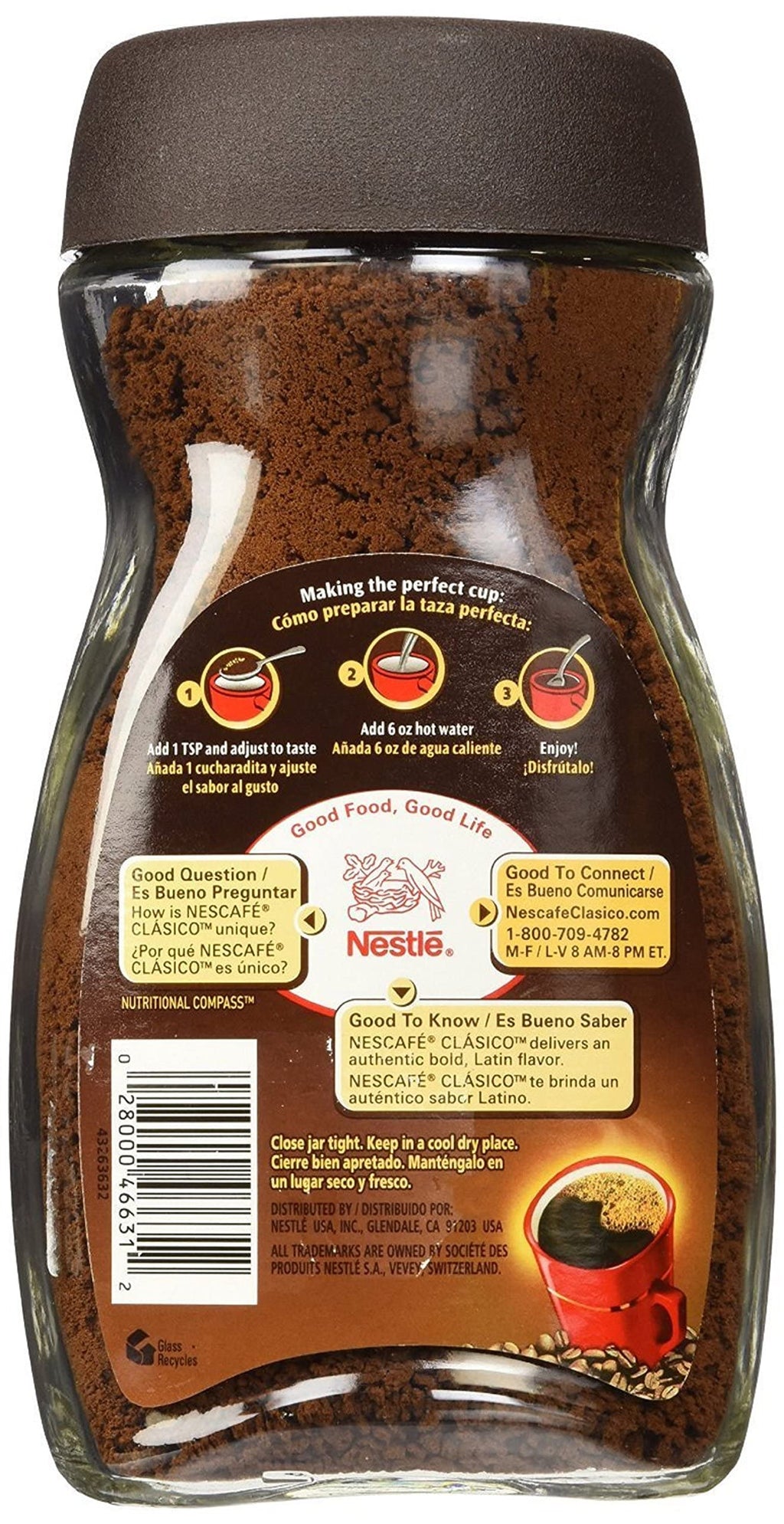 Instant Coffee 7-Ounce Jars Pack of 3 V65136