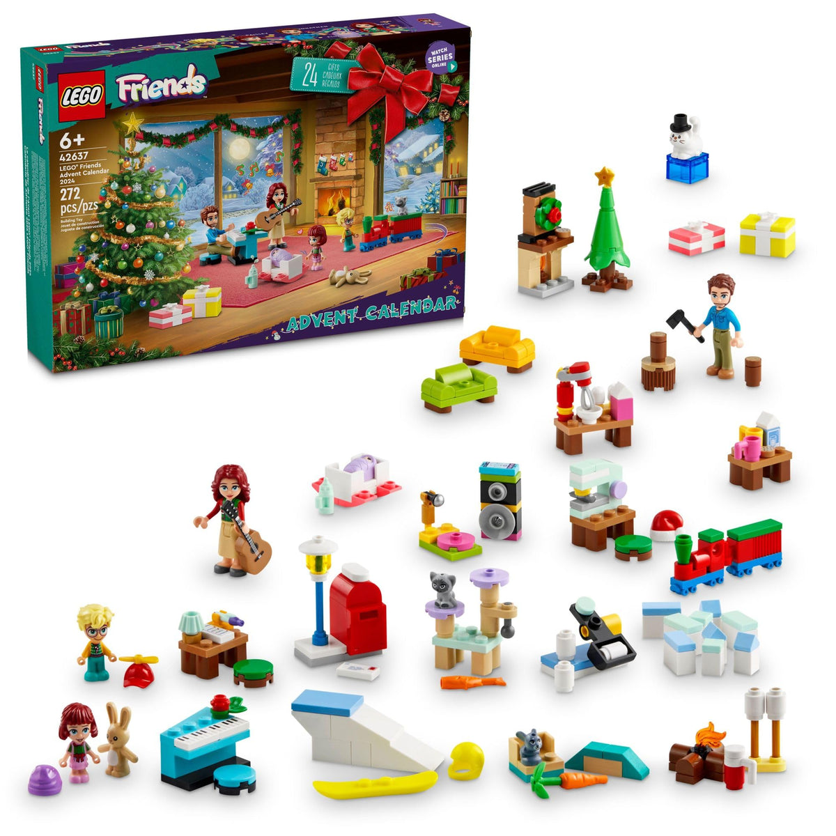 Advent Calendar with 5 Minifigures A830