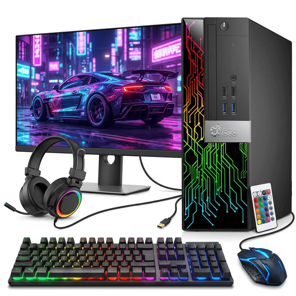 Gaming Desktop PC Intel Core i5 16GB RAM 512GB SSD R5743